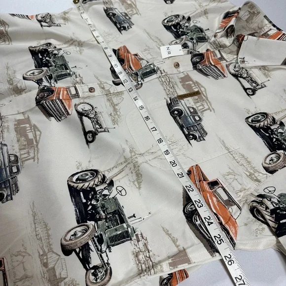 Men’s North River Outfitters Vintage Pickup Trucks And Tractors Shirt (Size XL) - Picture 5 of 8